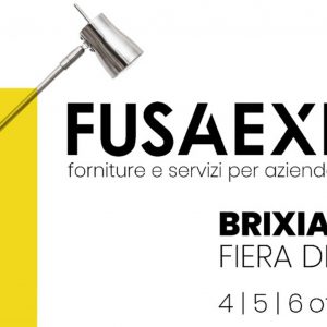 WE ARE GOING TO BE AT FUSA EXPO FROM 4 TO 6 OCTOBER AT THE BRIXIA FORUM IN BRESCIA – BOOTH 302